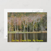 Reflecties op het Saco-meer Briefkaart (Voorkant / Achterkant)