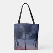 Reflecties op het water tote bag (Achterkant)