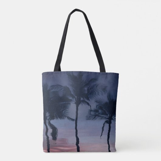 Reflecties op het water tote bag (Achterkant)