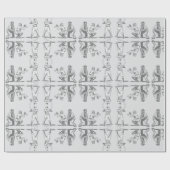 Reflecties op honkbal cadeaupapier (Vlak)