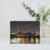 Reflecties op Kaw Point in Kansas City Briefkaart (Staand voorkant)
