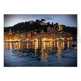 Reflecties op Portofino, Italia - Notecard