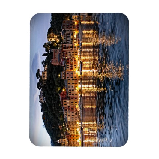 Reflecties op Portofino, Italië Magnet Magneet (Verticaal)