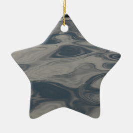 Reflecties op water keramisch ornament