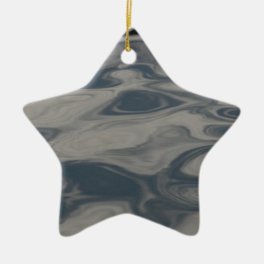 Reflecties op water keramisch ornament (Voorkant)