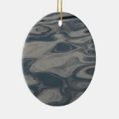 Reflecties op water keramisch ornament (Rechts)