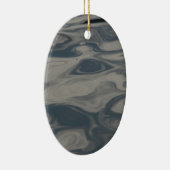 Reflecties op water keramisch ornament (Rechts)