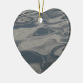Reflecties op water keramisch ornament (Links)