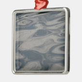 Reflecties op water metalen ornament (Links)