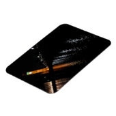 Reflecties over Big Ben - London Magnet Magneet (Linkerzijde)