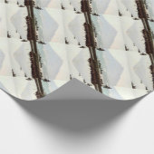 Reflecties over de berg Fuji in het  meer van het  Cadeaupapier (Hoek)