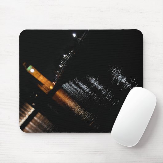 Reflecties over de Theems - Big Ben Mousepad Muismat (Met muis)