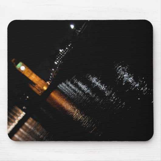 Reflecties over de Theems - Big Ben Mousepad Muismat (Voorkant)