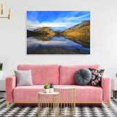 Reflecties over het meer Tenaya Canvas Afdruk (Insitu (Woonkamer))