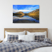Reflecties over het meer Tenaya Canvas Afdruk (Insitu (Slaapkamer))