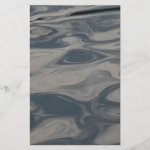 Reflecties over water briefpapier