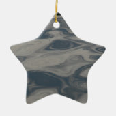 Reflecties over water keramisch ornament (Voorkant)