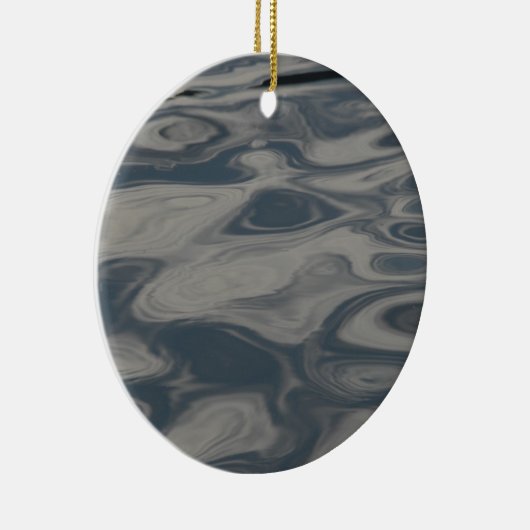 Reflecties over water keramisch ornament (Rechts)