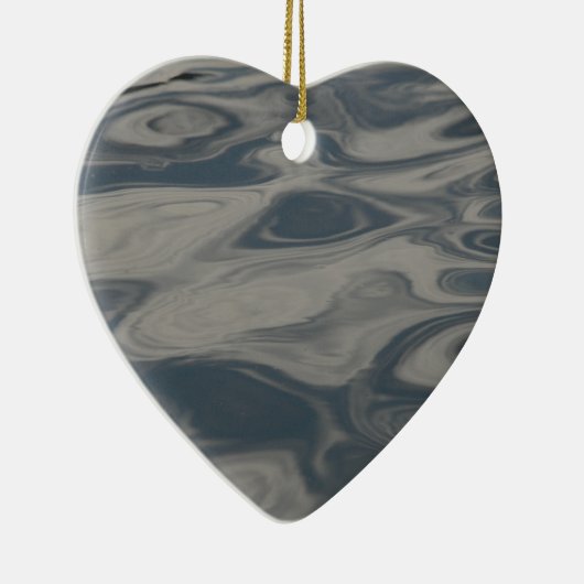 Reflecties over water keramisch ornament (Rechts)