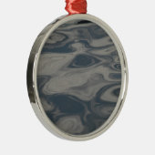 Reflecties over water metalen ornament (Rechts)
