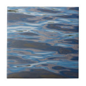 Reflecties over water tegeltje (Voorkant)