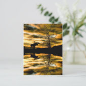   Reflecties Post Card Briefkaart (Staand voorkant)