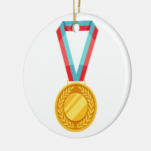 Reflecties Skating Academy kerstversiering Keramisch Ornament (Links)