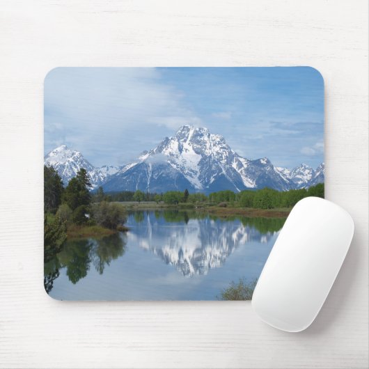 Reflecties Teton Mountain Muismat (Met muis)