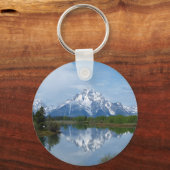 Reflecties Teton Mountain Sleutelhanger (Voorkant)