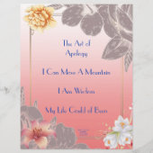 Reflecties Titel Pagina Aangepast papier (Achterkant)