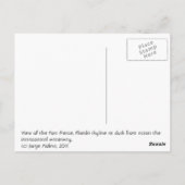 Reflecties uit Fort Pierce, Florida Briefkaart (Achterkant)