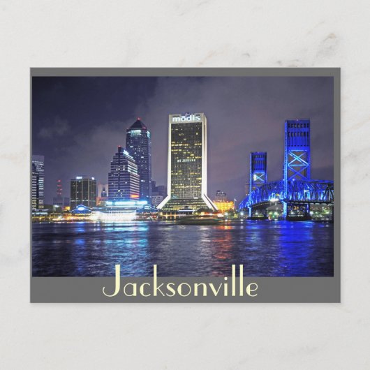 Reflecties uit Jacksonville, Florida Briefkaart (Voorkant)