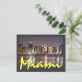 Reflecties uit Miami, Florida, de Magic City Briefkaart (Staand voorkant)