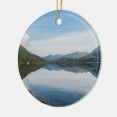 Reflecties van bergen in Loch Creran - Schotland Keramisch Ornament (Links)
