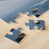 Reflecties van bergen in Loch Creran - Schotland Legpuzzel (Zijkant)