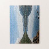 Reflecties van bergen in Loch Creran - Schotland Legpuzzel (Verticaal)