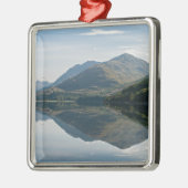 Reflecties van bergen in Loch Creran - Schotland Metalen Ornament (Links)