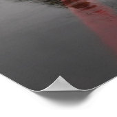 Reflecties van Big Ben - London Poster (Hoek)