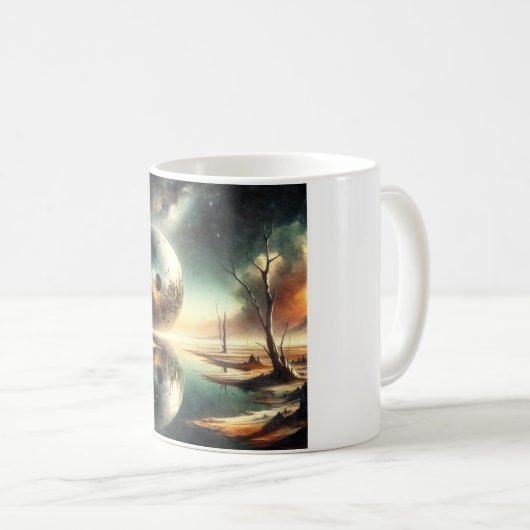 Reflecties van chaos koffiemok (Voorkant rechts)