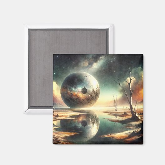 Reflecties van chaos magneet (Voorkant / Achterkant)