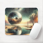 Reflecties van chaos muismat (Met muis)