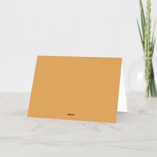 Reflecties van dankbaarheid Thanksgiving Folie Feestdagenkaart (Achterkant)