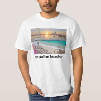 REFLECTIES VAN DE Australische stranden van OZ T-shirt