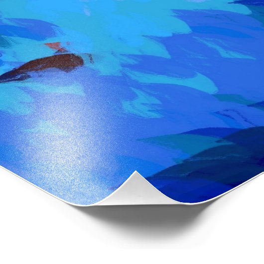 REFLECTIES VAN DE BEHANDELING VAN HET RIVIERWATER FOTO AFDRUK (Hoek)