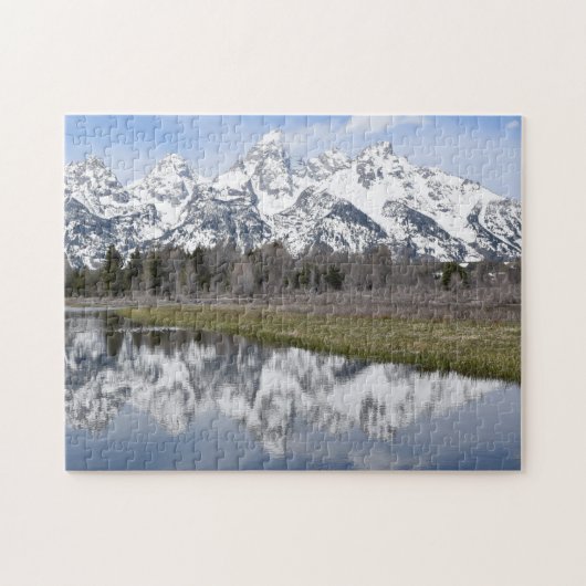 Reflecties van de Grand Tetons - 11x14 - 252 pcs Legpuzzel (Horizontaal)