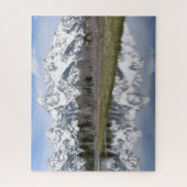 Reflecties van de Grand Tetons - 16x20 - 520 pcs Legpuzzel (Verticaal)
