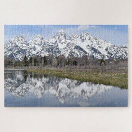 Reflecties van de Grand Tetons - 20x30 - 1014 pcs Legpuzzel