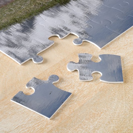 Reflecties van de Grand Tetons - 8x10 - 110 pcs Legpuzzel (Zijkant)