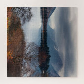 Reflecties van de herfst legpuzzel (Horizontaal)