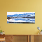 Reflecties van de Sierras in Reno Canvas Afdruk (Insitu (Woonkamer))